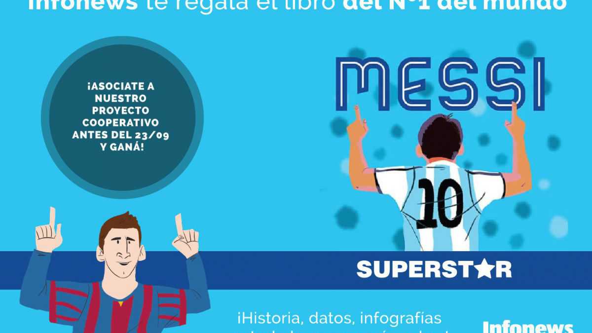 altText(Infonews te regala un libro sobre Messi)}