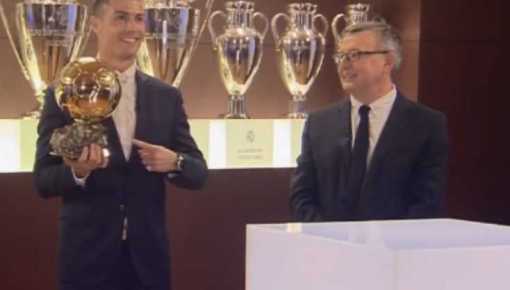 Cristiano Ronaldo se quedó con el Balón de Oro