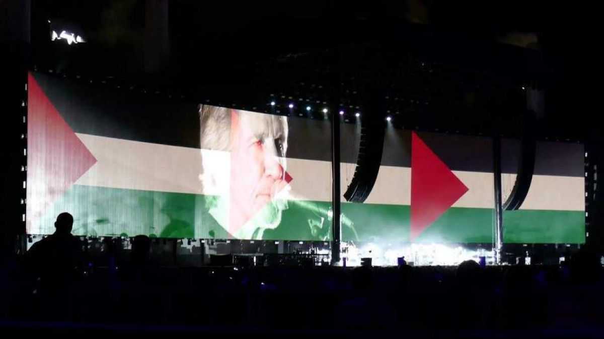 altText(Roger Waters celebró que Argentina no vaya a jugar en Jerusalén)}