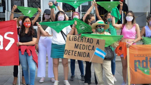Habló la médica detenida por una ILE: 