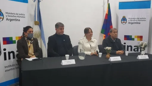 Homenajearon a ex combatientes indígenas de Malvinas en el INAI