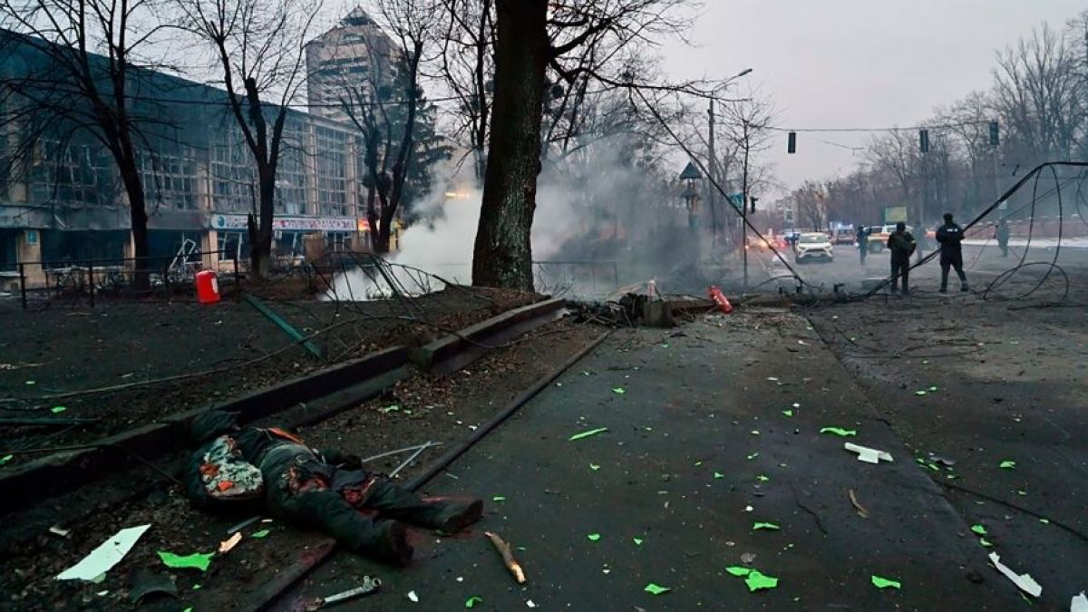 Ucrania bajo ataque (Archivo T�lam)