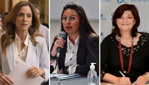 Los reemplazos de los tres ministerios serán todas mujeres