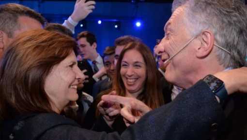 Celebración en Juntos por el Cambio tras la condena e inhabilitación a CFK