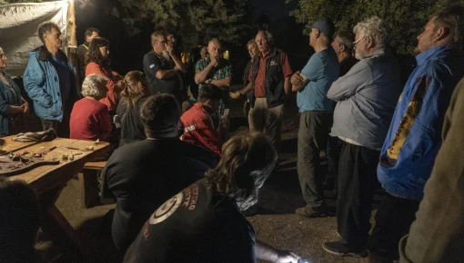 Lago Escondido: militantes piden seguridad contra la patota de Lewis
