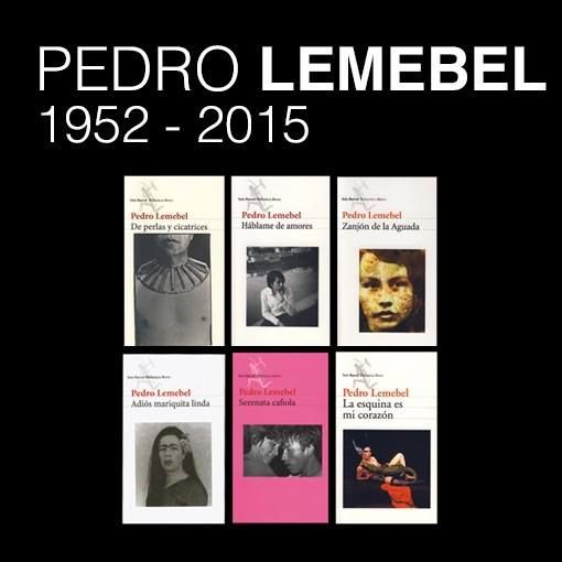 Algunos de los libros de Lemebel, editados por Seix Barral.