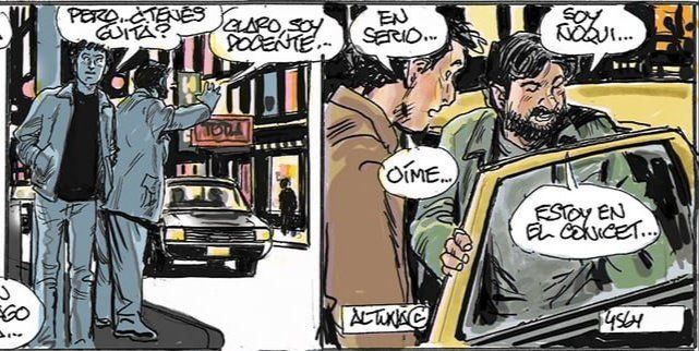 La tira de Horacio Altuna publicada en Clarín