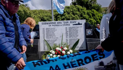A 6 años del hundimiento, Alberto recordó a los 44 tripulantes del ARA San Juan