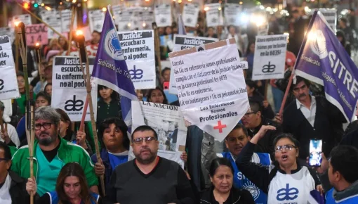 CABA: trabajadores de la salud se movilizan por aumento de salarios