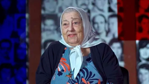 Las Madres homenajearon a Hebe en el aniversario 95 de su nacimiento