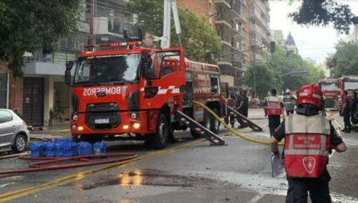 Edesur informó las causas del incendio en Caballito