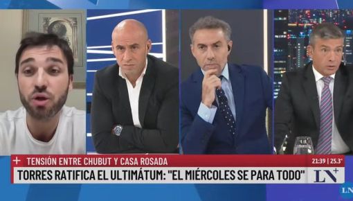 Majul, Trebucq y Rossi pasaron vergüenza ante el gobernador de Chubut