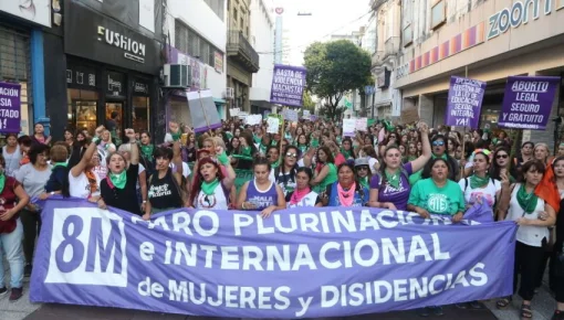Se reprogramó la movilización del 8M en la ciudad de Rosario