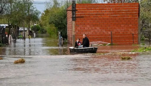 Temporal en Salto: hay preocupación porque el agua no baja y Nación no envía ayuda
