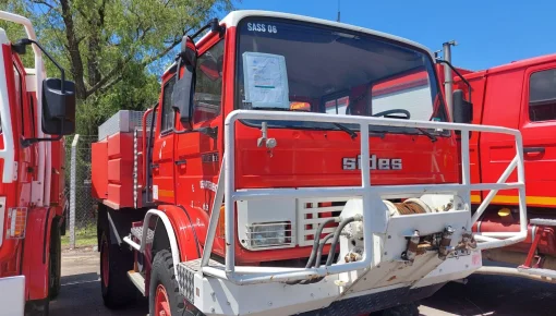 Indignante desidia y burocracia del Gobierno: autobomba para Chubut está varada en la aduana