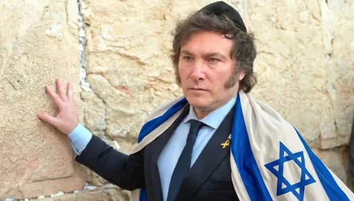 Relaciones carnales: antes de viajar a Israel, Milei recibió a la DAIA