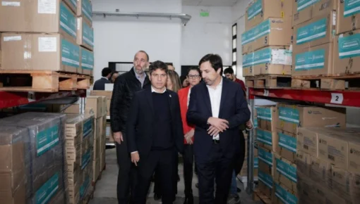 Kicillof anunció un refuerzo de medicamentos en Buenos Aires en medio del ajuste de Milei