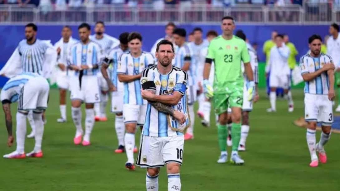 Así reaccionaron los jugadores argentinos tras la final