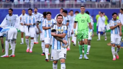 Así reaccionaron los jugadores argentinos tras la final
