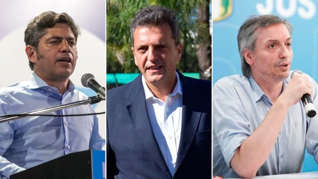 Peronismo: Kicillof, Massa y Máximo Kirchner coincidieron en un cónclave