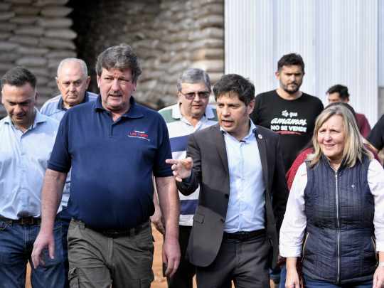 Kicillof visitó Misiones y aseguró que Milei 